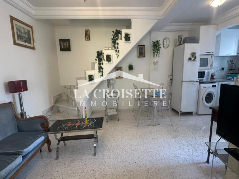 Loft S+1 meublé à La Marsa